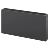 Mexen Flat CF33 radiátor 300 x 1800 mm, oldalsó csatlakozás, 2232 W, antracit - W433F-030-180-66