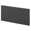 Mexen Flat CVF11 lapos radiátor 400 x 1800 mm, alsó csatlakozás, 998 W, antracit - W611F-040-180-66
