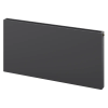 Mexen Flat CVF21 lapos radiátor 400 x 1300 mm, alsó csatlakozás, 1032 W, antracit - W621F-040-130-66