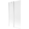 Mexen Flip Kádparaván 1 részes 100 x 150 cm, szron, króm - 894-100-101-01-30 Kádparaván