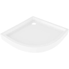 Mexen Flow+ félköríves zuhanytálca 90 x 90 cm, fehér fényes - 46Q109090H