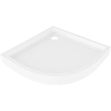 Mexen Flow+ félköríves zuhanytálca 90 x 90 cm, fehér fényes - 46Q109090H fürdőkellék