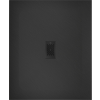 Mexen Hugo   SMC zuhanytálca  130 x 100 cm,  fekete ,  takaró fekete - 42701013-B Kompozit zuhanytálca Kompozit zuhanytálca