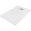 Mexen Hugo   SMC zuhanytálca  130 x 90 cm, fehér ,  takaró inox - 42109013-X Kompozit zuhanytálca Kompozit zuhanytálca