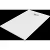Mexen Hugo téglalap alakú SMC 160 x 80 cm, fehér, inox burkolattal - 42108016-X