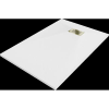 Mexen Hugo téglalap alakú zuhanytálca SMC 110 x 80 cm, fehér, arany burkolat - 42108011-G