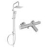 Mexen Kai Termosztatikus Kád-Zuhany Szett - Króm