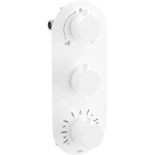 Mexen Kai Termosztátos Kád-Zuhanycsaptelep - Rejtett, Fehér csaptelep