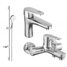 Mexen Kama DS05 kád készlet, Króm - 72503DS05-00 csaptelep