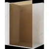 Mexen Kioto L Walk-in zuhanyfal 80 x 200 cm, bronz, fehér - 800-080-103-20-32