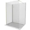Mexen Kioto Walk-in zuhanyfal 115 x 100 cm, átlátszó, arany - 800-115-212-50-00-100