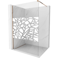 Mexen Kioto Walk-In Zuhanyfal - 90x200 cm - Átlátszó Üveg kád, zuhanykabin