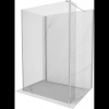 Mexen Kioto Walk-in zuhanyfal 95 x 90 x 30 cm, átlátszó, króm - 800-095-090-221-01-00-030