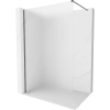 Mexen Kioto-X Walk-in zuhanyfal 120 x 200 cm, fagyott 10 mm, gun gray csiszolt - 800-120-101-66-30-X