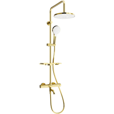 Mexen KT05 Termosztátos Kád-Zuhany Szett - Arany/Fehér fürdőkellék