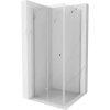 Mexen Lima harmonika-ajtós zuhanykabin 70 x 70 cm, Átlátszó, Króm - 856-070-070-01-00