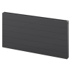 Mexen Line CL21 lemezradiátor 400 x 1200 mm, oldalsó csatlakozás, 953 W, antracit - W421L-040-120-66