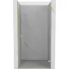 Mexen Lunar-B jobbos nyíló zuhanyajtó 85 cm, átlátszó, arany matt - 832-085-000-55-00-P