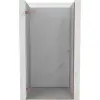 Mexen Lunar-B zuhanyajtó balra nyíló 80 cm, átlátszó, kefélt réz - 832-080-000-65-00-L