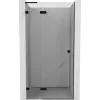 Mexen Lunar L bal oldali zuhanyajtó 90 cm, átlátszó, fekete - 834L-090-000-70-00-L
