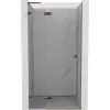 Mexen Lunar L bal oldalra nyíló zuhanyajtó bal 85 cm, áttetsző, rózsaarany - 834L-085-000-60-00-L