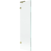 Mexen Lunar L fürdőkád paraván 1-szárnyú 50 x 150 cm, átlátszó, arany - 897L-050-000-50-00
