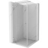 Mexen Lunar T 80 x 80 cm-es balos nyíló zuhanykabin, átlátszó, króm - 834T-080-080-01-00-L