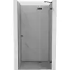 Mexen Lunar zuhanyajtó nyíló jobbos 80 cm, átlátszó, gun metal színben - 834-080-000-95-00-P