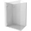 Mexen Lunar zuhanyfal Walk-in bal 80 x 200 cm, átlátszó 8 mm, fehér - 830-080-000-20-00-L