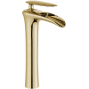 Mexen Lyra magas mosdó csaptelep, Arany - 745310-50