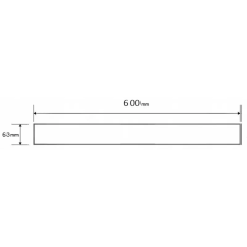 Mexen M18 lefolyófedő zuhanyfolyókához 60 cm, Króm - 1023060 fürdőkellék