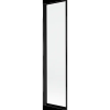 Mexen Mist 1-szárnyú bal oldali kádparaván 50 x 150 cm, fekete keret, fekete - 8A9-050-001-70-70-L