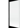 Mexen Mist egy szárnyú zuhanyfal 90 x 150 cm, átlátszó, fekete - 8A9-090-001-70-00