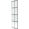 Mexen Next Kádparaván 1 részes 50 x 150 cm, fekete wzór, króm - 895-050-000-00-77-01 Kádparaván