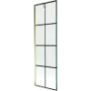 Mexen Next Kádparaván 1 részes 60 x 150 cm, fekete wzór, arany - 895-060-000-00-77-50 Kádparaván