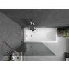 Mexen Next Kádparaván 1 részes 90 x 150 cm, grafit, króm - 895-090-000-00-40-01 Kádparaván