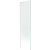 Mexen Next L 1-szárnyú, 50 x 150 cm-es, átlátszó, fehér zuhanyfal - 895-050-000-03-00-20