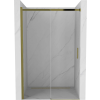 Mexen Omega Csúszó Zuhanyajtó - 110 cm, Átlátszó, Arany
