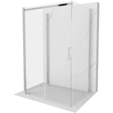 Mexen Omega Zuhanykabin - Tolóajtó - 130x80 cm kád, zuhanykabin