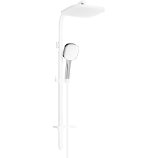 Mexen Q33 Zuhany szett - Fehér/Króm fürdőkellék