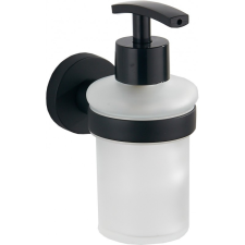 Mexen Remo fali szappanadagoló - fekete/üveg (70507388-70) fürdőszoba kiegészítő