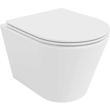Mexen Rico Slim Perem Nélküli Fali WC - Duroplast, Fehér szaniter