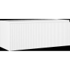 Mexen Rivel fürdőszobai alsószekrény 120 cm, 1 fiók, bordázott, fehér matt - 91A20-12047-1-BF01