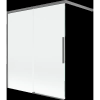 Mexen Rox 2-szárnyú tolható fürdőkádparaván 120 x 150 cm, átlátszó, gun metal - 8C9-120-003-95-00