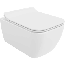 Mexen Stella Peremnélküli Fali WC - Slim, Fehér szaniter