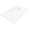 Mexen Stone+ kompozit zuhanytál 140 x 90 cm, fehér, fehér takaró - 44109014-W