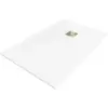 Mexen Stone+ kompozit zuhanytál téglalap alakú 110 x 90 cm, fehér, arany takarólap - 44109011-G