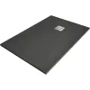 Mexen Stone+   SMC zuhanytálca 80 x 70 cm,  antracit - 44717080 Kompozit zuhanytálca Kompozit zuhanytálca
