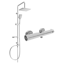 Mexen Sven Zuhanygarnitúra - Termosztátos - Króm fürdőkellék