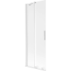 Mexen Velar 2-szárnyú tolható kádparaván 70 x 150 cm, matt, fehér - 896-070-000-31-20